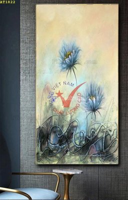 Tải file gốc File tranh hiện đại Sơn Dầu AT1822 (in không vỡ ảnh)