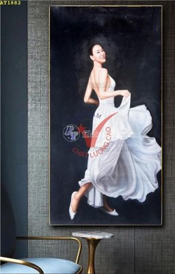 Tải file File tranh hiện đại Sơn Dầu AT1882 (gốc) in trên mọi chất liệu