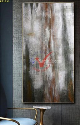 File gốc File tranh hiện đại Sơn Dầu AT1891 (in lụa) chi tiết cao