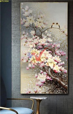 Hình ảnh gốc File tranh hiện đại Sơn Dầu AT1906 (để in khổ lớn)