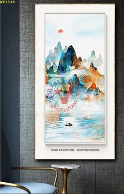 File tranh File tranh hiện đại Sơn Dầu AT1918 (gốc) chủ đề con người