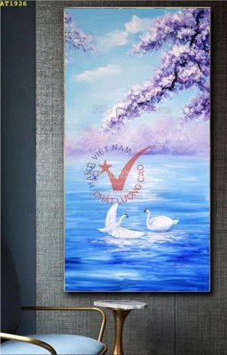 File tranh gốc File tranh hiện đại Sơn Dầu AT1926 (sắc nét từng chi tiết)