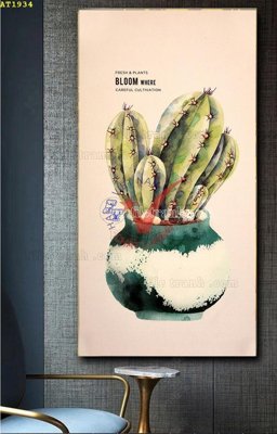 File gốc File tranh hiện đại Sơn Dầu AT1934 (trang trí) cho phòng khách