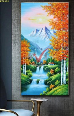 File in lụa File tranh hiện đại Sơn Dầu AT2002 (chất lượng cao) File tranh hiện đại Sơn Dầu AT2002