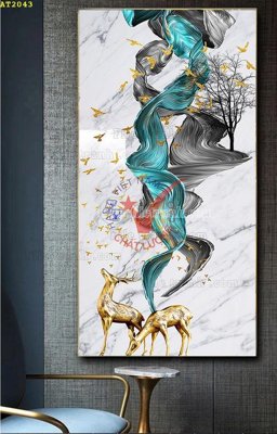 Tải file gốc File tranh hiện đại Sơn Dầu AT2043 (bản PSD) đầy đủ layer