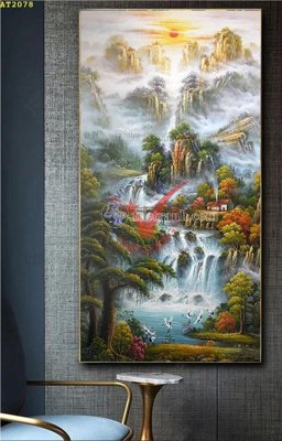 Tải file File tranh hiện đại Sơn Dầu AT2078 (ảnh gốc) 300dpi File tranh hiện đại Sơn Dầu AT2078