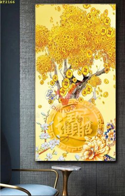 Tải file gốc File tranh hiện đại Sơn Dầu AT2166 dùng cho in ấn