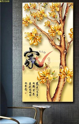 File in ấn File tranh hiện đại Sơn Dầu AT2168 (bản gốc) chất lượng cao