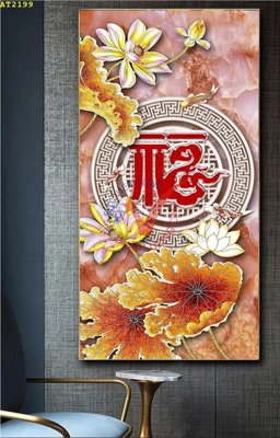 File tranh File tranh hiện đại Sơn Dầu AT2199 (gốc) in backlit film