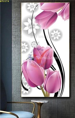 File tranh File tranh hiện đại Sơn Dầu AT2274 (bản gốc) treo phòng ăn