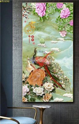 File in mica File tranh hiện đại Sơn Dầu AT2292 (bản gốc) sắc sảo