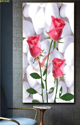 File gốc File tranh hiện đại Sơn Dầu AT2295 (in ấn) màu sắc trung thực