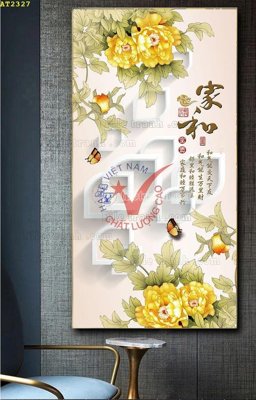 Chi tiết file ảnh File tranh hiện đại Sơn Dầu AT2327 sắc nét