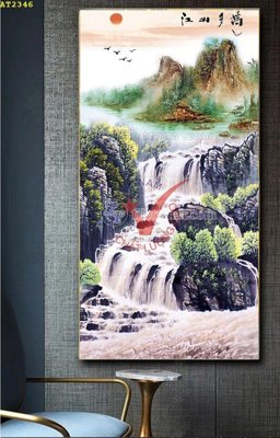 File PSD in ấn File tranh hiện đại Sơn Dầu AT2346 (chất lượng cao)