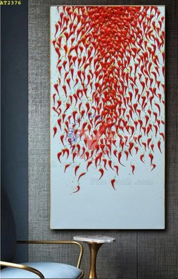 File in trần File tranh hiện đại Sơn Dầu AT2376 (bản gốc) hoa văn