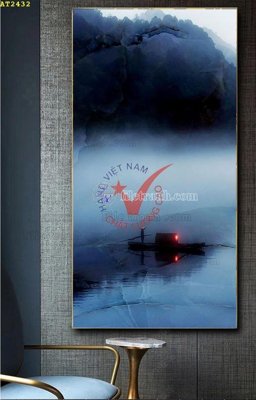 File ảnh gốc File tranh hiện đại Sơn Dầu AT2432 (chuyên in mica)