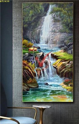 Mua file gốc File tranh hiện đại Sơn Dầu AT2438 (in ấn) tại Filetranh.com