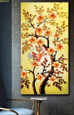 File tranh File tranh hiện đại Sơn Dầu AT2533 (ảnh gốc) in trần xuyên sáng