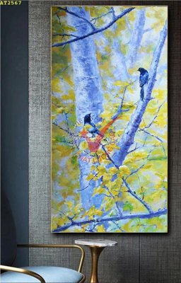 Download file File tranh hiện đại Sơn Dầu AT2567 (gốc) in mica ốp bếp