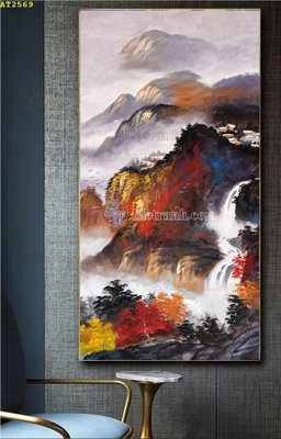 Tải file tranh File tranh hiện đại Sơn Dầu AT2569 (ảnh gốc) ngay