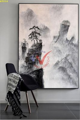 Tải file File tranh hiện đại Sơn Dầu AT834 (gốc) làm file thiết kế