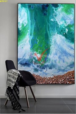 File PSD File tranh hiện đại Sơn Dầu AT837 (bản gốc) độ phân giải cao