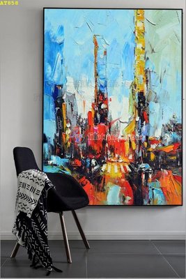 File in mica File tranh hiện đại Sơn Dầu AT858 (bản gốc) làm vách ngăn