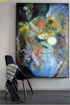 Tải file gốc File tranh hiện đại Sơn Dầu AT882 dùng cho in ấn