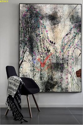 File in ấn File tranh hiện đại Sơn Dầu AT883 (bản gốc) chất lượng cao