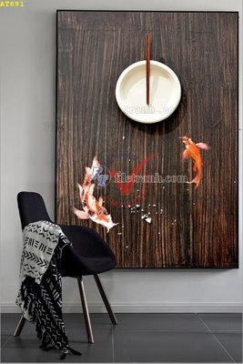 File gốc File tranh hiện đại Sơn Dầu AT891 (dành cho quảng cáo)