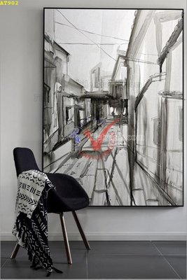 File gốc File tranh hiện đại Sơn Dầu AT902 (chủ đề hiện đại) trang trí