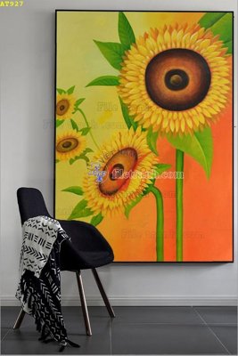 File in lụa File tranh hiện đại Sơn Dầu AT927 (phong cảnh) File tranh hiện đại Sơn Dầu AT927