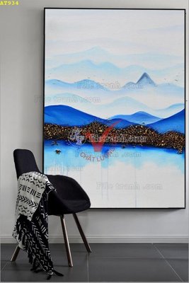 File tranh File tranh hiện đại Sơn Dầu AT934 (gốc) in backlit film