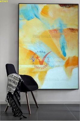 Tải file PSD File tranh hiện đại Sơn Dầu AT965 (nguyên layer) để in