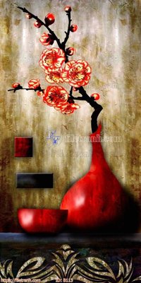 File gốc file gốc bình hoa B113 (phong cách) châu Âu