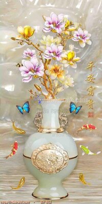 Tải về file tranh gốc file gốc bình hoa B12 (để in quảng cáo)