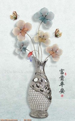 File in trần file gốc bình hoa B160 (file gốc) phong thủy