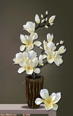 File gốc file gốc bình hoa B198 (phong cách) châu Âu