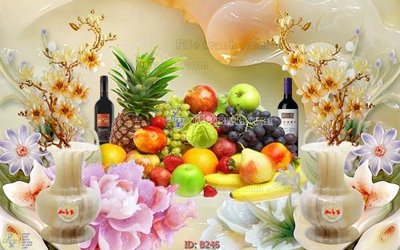 File in ấn file gốc bình hoa B246 (bản gốc) cao cấp