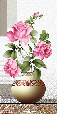 File gốc file gốc bình hoa B294 (phong cách) tối giản