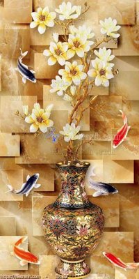 Download file gốc file gốc bình hoa B3 (độ nét cao)