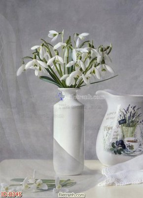 File PSD file gốc bình hoa B345 (gốc) cho designer