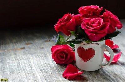 Download file gốc file gốc bình hoa B428 (in lụa) hoa lá