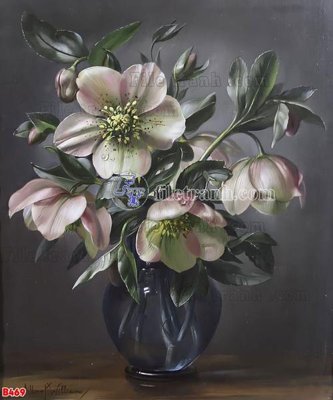 Mua file gốc File tranh bình hoa B469 (chất lượng) tại Filetranh.com