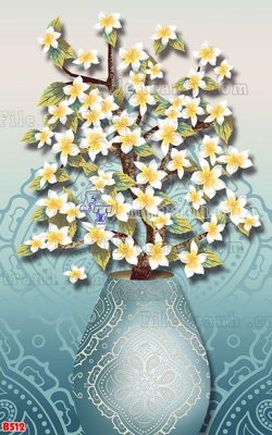 Download file gốc File tranh bình hoa B512 (dùng cho in ấn)