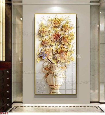 File tranh File tranh bình hoa B545 (ảnh gốc) độ nét vượt trội