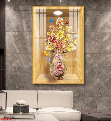Tải file gốc File tranh bình hoa 5D ô trưng bày đèn rọi B5D136 (in tráng gương) siêu đẹpFile tranh gốc File tranh bình hoa 5D ô trưng bày đèn rọi B5D136 chất lượng cao