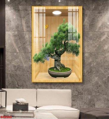Tải file File tranh bình hoa 5D ô trưng bày đèn rọi B5D282 (gốc) chủ đề hoa sen