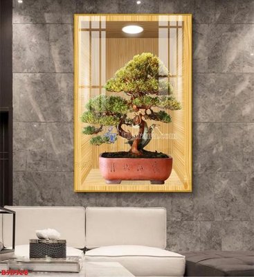 File gốc File tranh bình hoa 5D ô trưng bày đèn rọi B5D308 (vector) cho in ấn