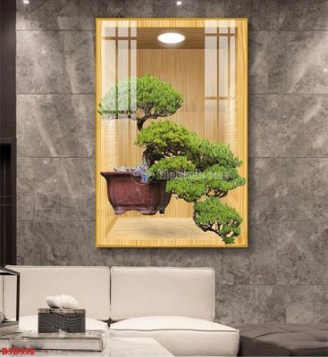 File PSD File tranh bình hoa 5D ô trưng bày đèn rọi B5D332 (gốc) nhiều lớp (multi-layer)